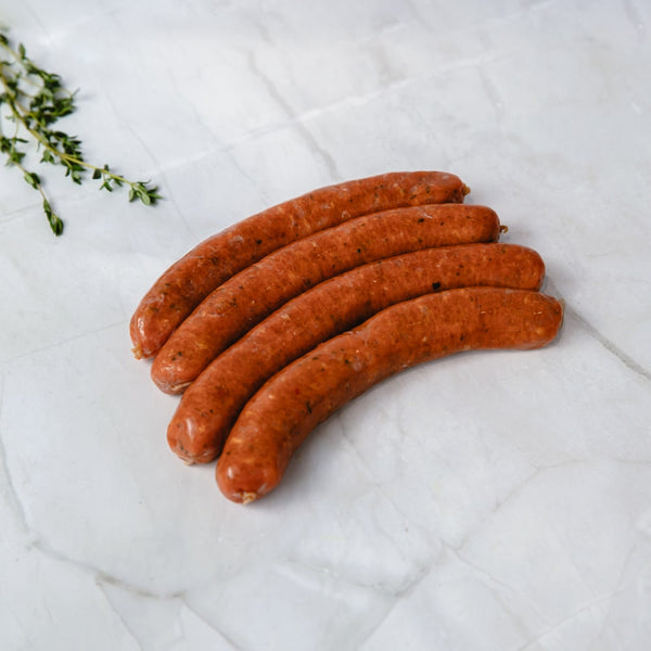 Kip chipolata worst pikant