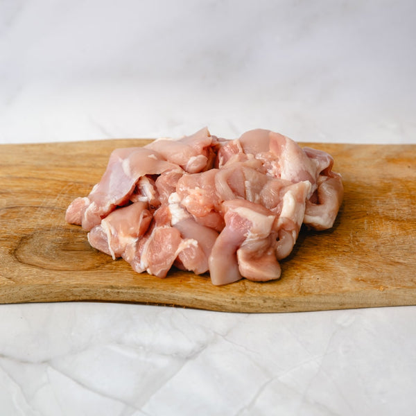 Kipdijfilet gesneden