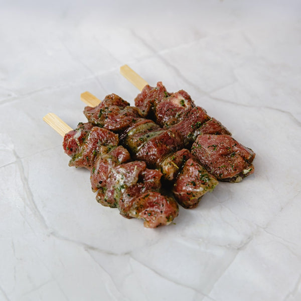 Lamsspies gemarineerd